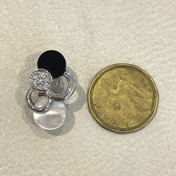 Diamond and Pearl Necklace and Earrings - Picture 4 of 4